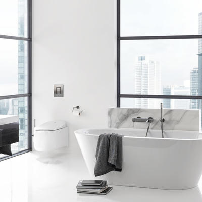 GROHE Essence New robinet de douche avec raccords graphite brossé foncé