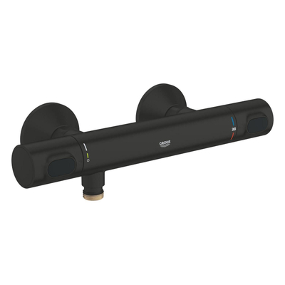 Grohe Precision Flow Thermostatische Douchemengkraan - opbouw - matte black (mat zwart)