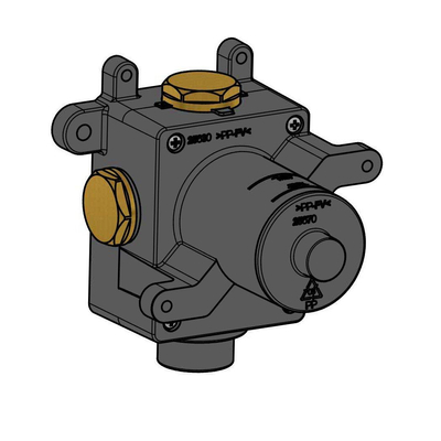 Hotbath Mate Mate boîtier d'encastrement pour 2 fonctions inverseur inox 316