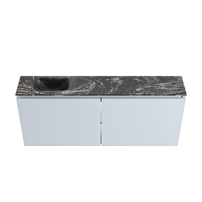 MONDIAZ TURE-DLUX 120cm toiletmeubel Clay. EDEN wastafel Lava positie links. Zonder kraangat.