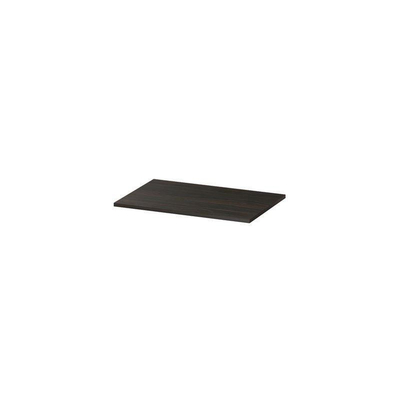 INK Topdeck Wastafelblad - 70x45x2cm - tbv onderkast - MFC - Intens eiken
