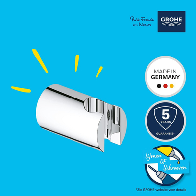 Grohe Vitalio Universal Handdouchehouder - niet verstelbaar - chroom
