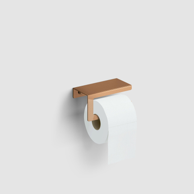 Clou Fold toiletrolhouder zonder klep brons geb. PVD