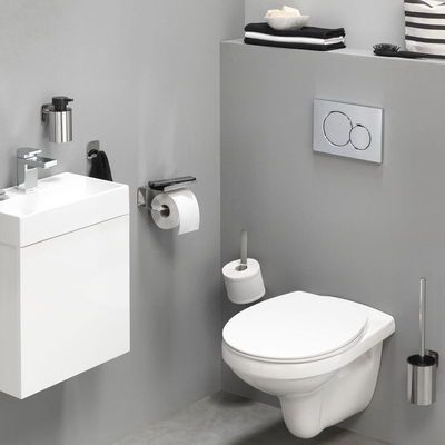 Tiger Colar Distributeur de savon Inox poli 6,5x12,1x9,9cm