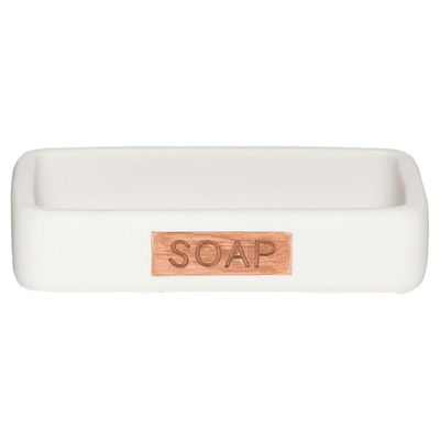 Sealskin Pierra Porte-savon Polyresin Blanc