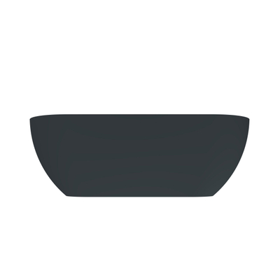 Arcqua Havana Baignoire demi-îlot - 170x80cm - mat anthracite