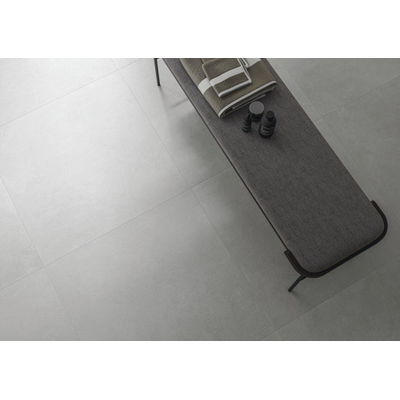 ÉCHANTILLON Terravito Evarno carreau mural et de sol - 75x75cm - rectifié - White mat (blanc)