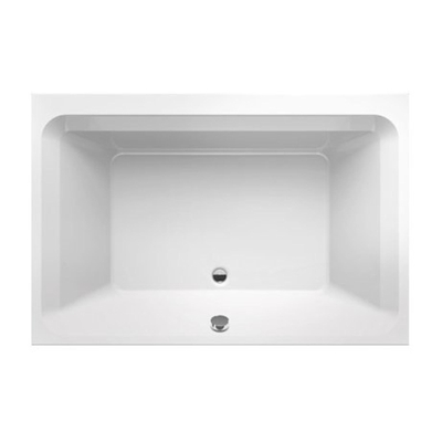 RIHO Castello baignoire îlot 180x120cm Blanc brillant
