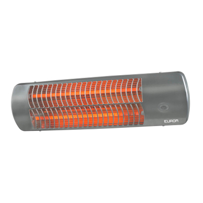 Eurom Radiateur de salle de bains 1200 watts 55,6x15,4x15,6cm métal