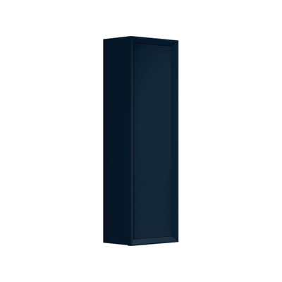 FugaFlow Eccelente Arredo Armoire colonne - 120x34.5x34.5cm - 1 porte - MDF - Bleu marine mat