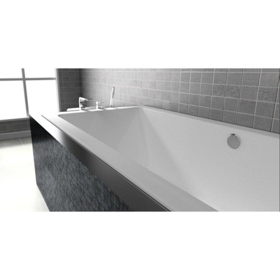 Riho Lugo baignoire 180x90cm rectangulaire acrylique blanc