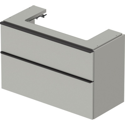 Duravit D-neo Meuble sous vasque 98.4x44.2x62.5cm 2 tiroirs Gris béton mat