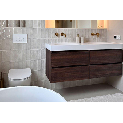 Best Design Morrano Compact WC suspendu Sans rebord de rinçage 49cm incl siège softclose blanc mat