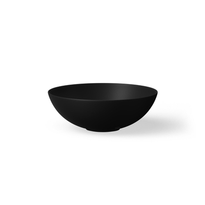 Looox sink collection vasque à poser ronde diamètre 30 cm noir mat
