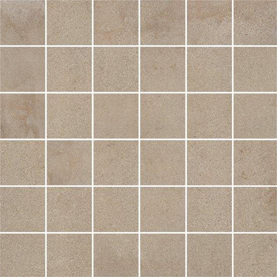 Cercom Residence Carrelage mosaïque - 30x30cm - 9.5mm - rectifié - grès cérame - Greige (Taupe)