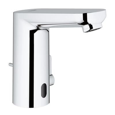 GROHE Eurosmart Cosmopolitan E wastafelkraan - opbouw - laag - met trekwaste - chroom