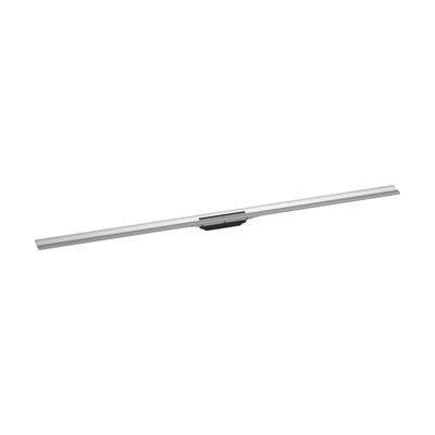 Hansgrohe RainDrain Flex Afbouwset - 160cm - inkortbaar - wandmontage - brushed stainless steel