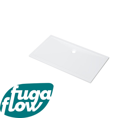 FugaFlow Efficiente Anta Douchebak - 90x160x4cm - rechthoek - Acryl - glans wit