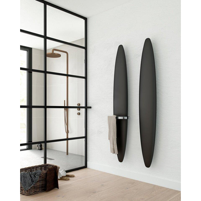 Radiateur électrique Instamat Blade Design H 1700 x L 250 mm avec consoles murales incluses Standard Blanc