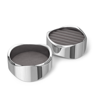 Umbra Wavy Organisateur de bijoux - 10x10x8cm - chrome