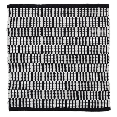 Sealskin bandra tapis de bain 60x60 cm coton noir