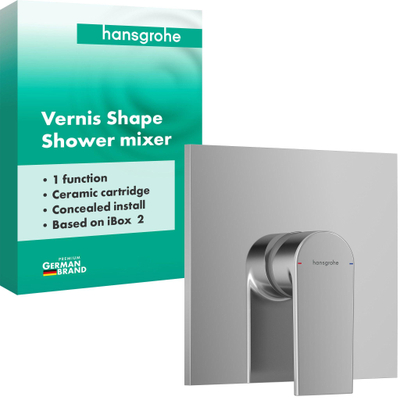 Hansgrohe Vernis Shape douchemengkraan voor iBox Universal 2 chroom