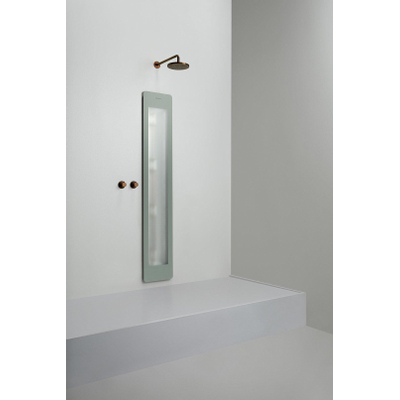 Sunshower Round One L infrarood opbouw incl. Installatieset hoek 185x33x25cm full body Organic Grey