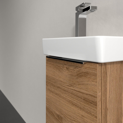 Villeroy & boch Architectura Meuble sous-lavabo pour lave-mains - 24,3x31cm - 1 porte battante - gauche - chêne kansas
