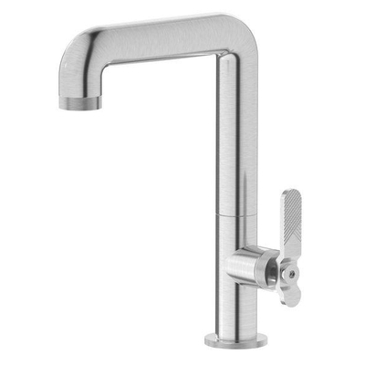 PliegerTorinowastafelkraan 1-hendel hoog modelHoogte: 267mm geborsteld chroom