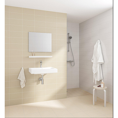 ÉCHANTILLON Ceralto Merano Slate Carreau mural 15x30cm 7mm pâte blanche blanc crème