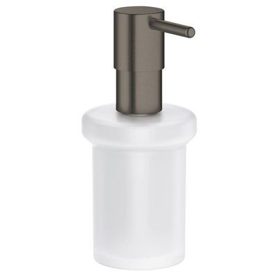 GROHE Essentials Distributeur de savon - 160ml - debout - graphite dur brossé