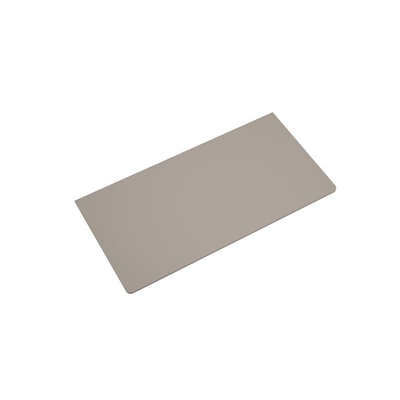 Saniclass Tops Topblad - 100x1.2x46cm - afgeronde hoeken - taupe