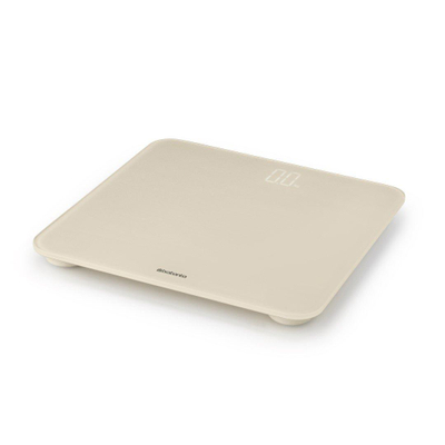 Brabantia ReNew Pèse-personne - jusqu'à 180kg - piles - beige doux