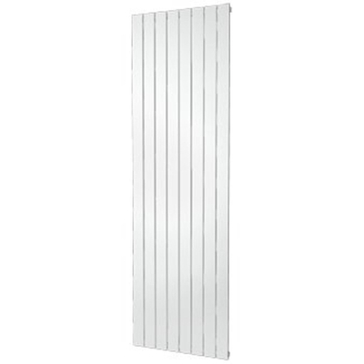 Plieger Cavallino Retto designradiator verticaal enkel middenaansluiting 1800x602mm 1205W zwart grafiet (black graphite)