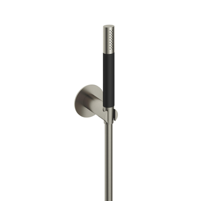 Hotbath Cobber M443 staafhanddouche met wandsteun en doucheslang 150cm nikkel geborsteld OUTLETSTORE