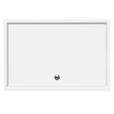 Xenz Mariana receveur de douche - 150x100x7 - Acrylique - blanc