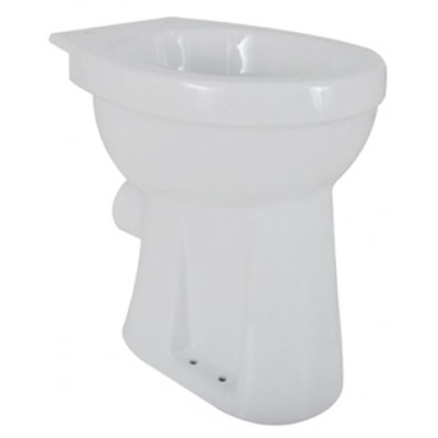 Xellanz Toiletpot verhoogd staand PK 46 x 46 cm glans wit