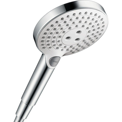 Hansgrohe Raindance Select S 120 - ecosmart - handdouche - 3jet - wit chroom