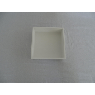 Crosstone Arqua opbouwnis 30x30x10cm solid surface wit mat