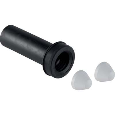 Geberit Urinoirafvoer-bocht/pijp - lengte 16.5cm - Polypropyleen - zwart