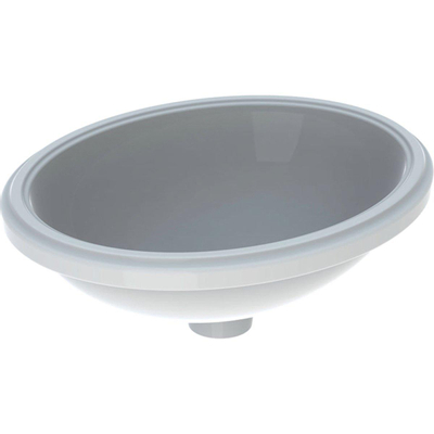 Geberit VARIFORM onderbouwwastafel - 48x42cm - zonder kraangat - zonder overloop - wit
