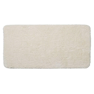 Sealskin angora tapis de bain 70x140 cm polyester blanc cassé