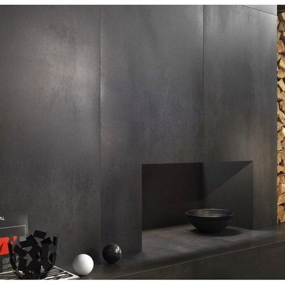 SAMPLE Douverre Jones Metal Carrelage sol et mural - 60x60cm - 9.5mm - rectifié - R10 - porcellanato Iron
