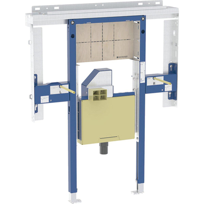 Geberit Duofix element ten behoeve van wastafel + wandkraan one - met sifon - breedte 90cm - blauw