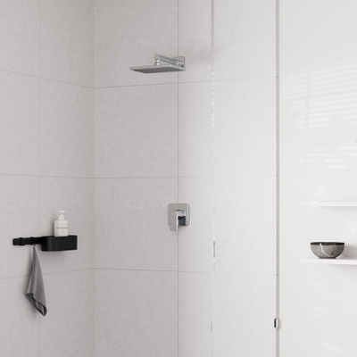 Hansgrohe Vernis Shape douchearm - 24cm - wand - chroom