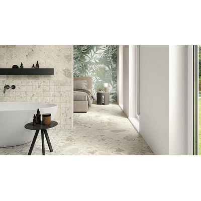 FAP Ceramiche Nativa White macro mosaico zijde glans anticato 10x10 op net