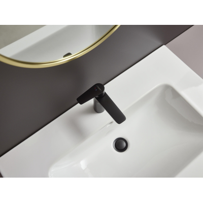 Hansgrohe Talis e Eengreeps wastafelmengkraan - 110 - coolstart - zonder afvoer - mat zwart