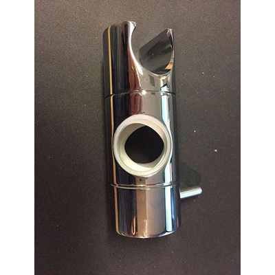 Wiesbaden Caral coulisseau pour ensemble de douche thermostatique à effet pluie en saillie chrome