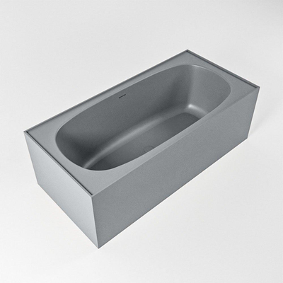 MONDIAZ FREEZE Vrijstaand bad - 180x85cm - kleur Plata / Plata