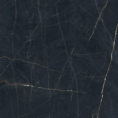 SAMPLE Ceralto Marvella Vloer- en wandtegel - 120X120cm - 8.5mm - vierkant - gerectificeerd - Porcellanato gekleurd Precious Black Glans